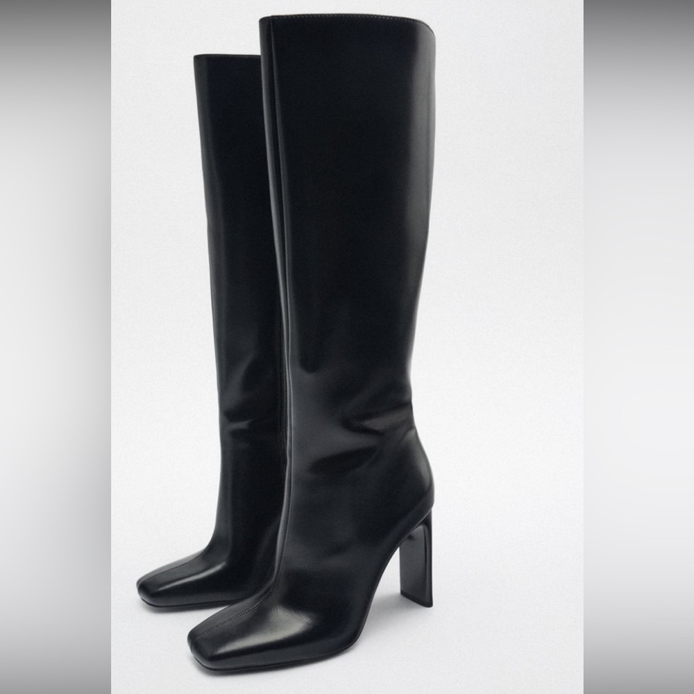 ZARA KNEE HIGH BOOTS